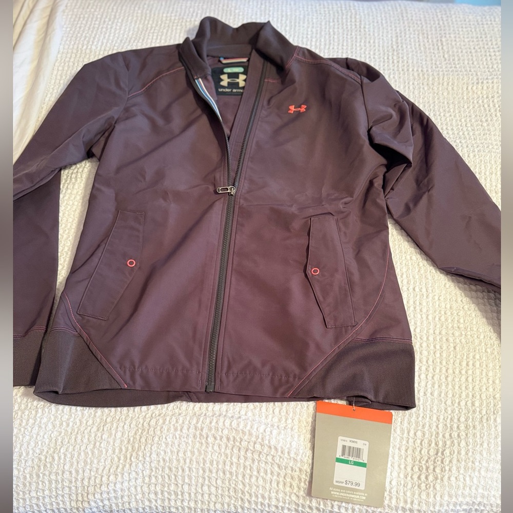 Under Armor Spring athletic jacket. - Picture 4 of 4
